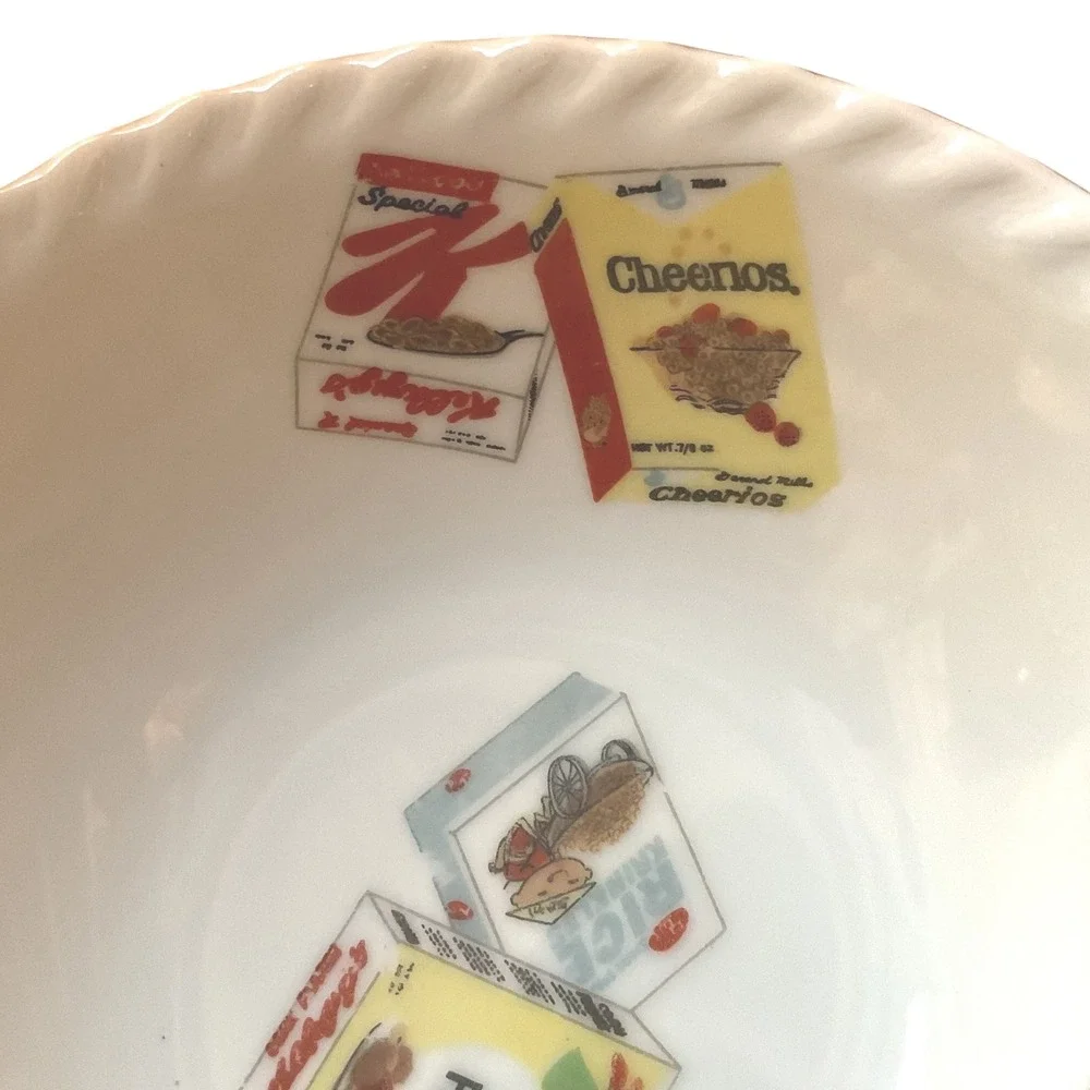 Kellogg'S Vintage Collectible Ceramic Cereal Bowl 1960s Rare Find Dinnerware OS